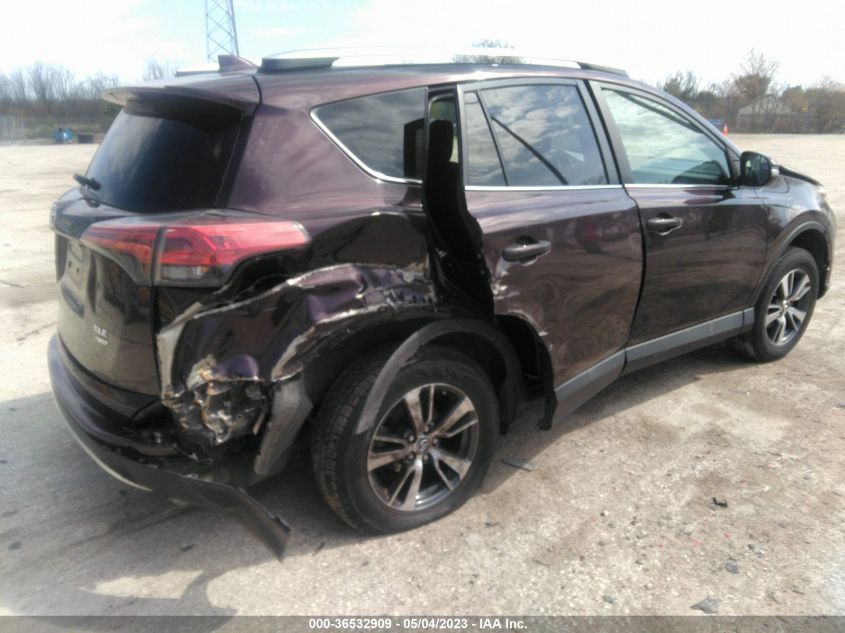 2016 TOYOTA RAV4 XLE - 2T3RFREV9GW448368