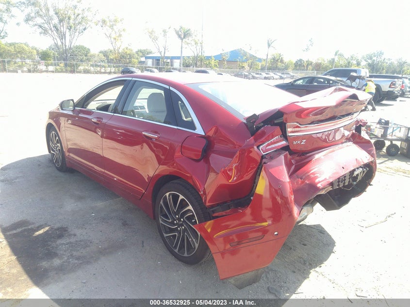 VIN 3LN6L5E97LR612900 2020 LINCOLN MKZ RESERVE
