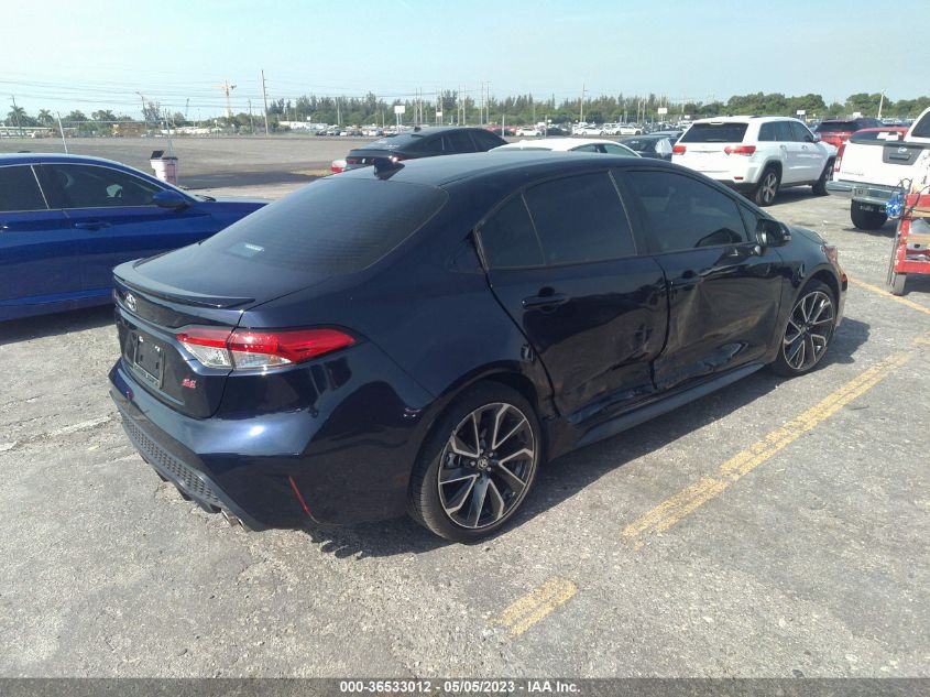 2022 TOYOTA COROLLA SE/SE NIGHTSHADE/APEX SE - 5YFS4MCEXNP121711