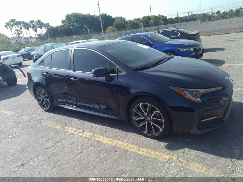 2022 TOYOTA COROLLA SE/SE NIGHTSHADE/APEX SE - 5YFS4MCEXNP121711