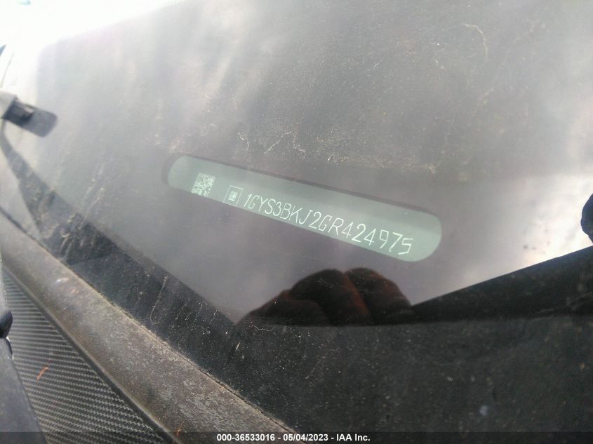 2016 CADILLAC ESCALADE LUXURY COLLECTION - 1GYS3BKJ2GR424975