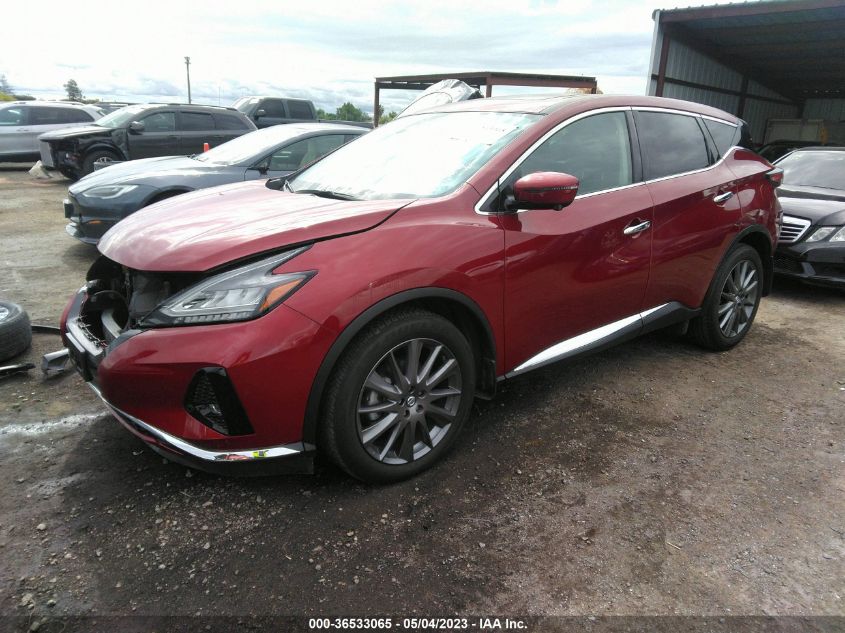2021 NISSAN MURANO SV - 5N1AZ2BJ0MC107822
