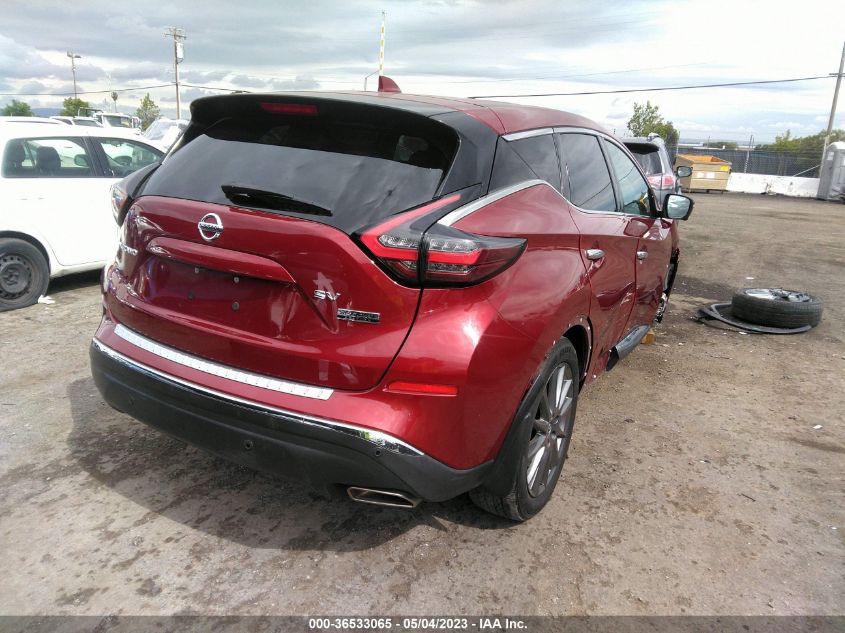 2021 NISSAN MURANO SV - 5N1AZ2BJ0MC107822