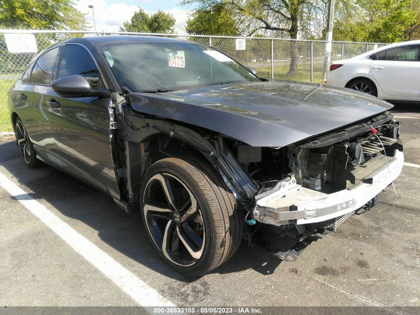 2020 HONDA ACCORD SEDAN SPORT - 1HGCV1F33LA087690