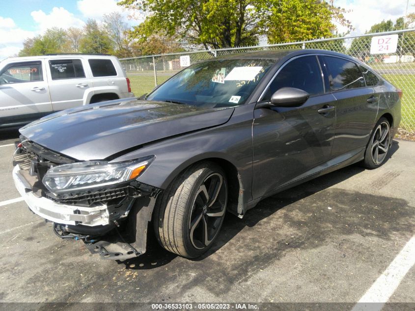 2020 HONDA ACCORD SEDAN SPORT - 1HGCV1F33LA087690