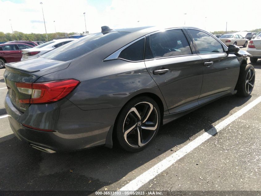 2020 HONDA ACCORD SEDAN SPORT - 1HGCV1F33LA087690