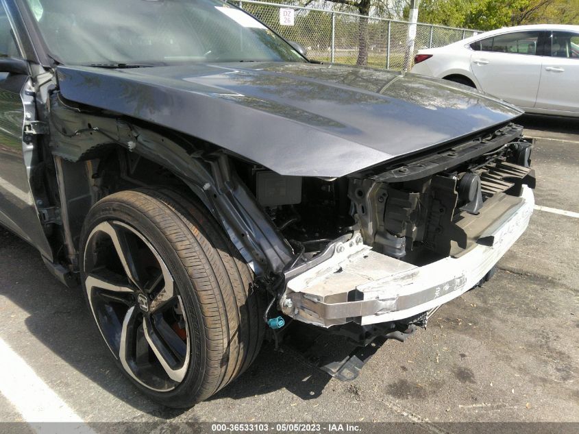 2020 HONDA ACCORD SEDAN SPORT - 1HGCV1F33LA087690
