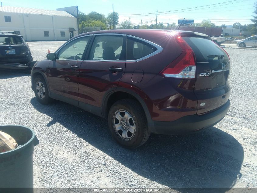 2013 HONDA CR-V LX - 5J6RM3H35DL039869
