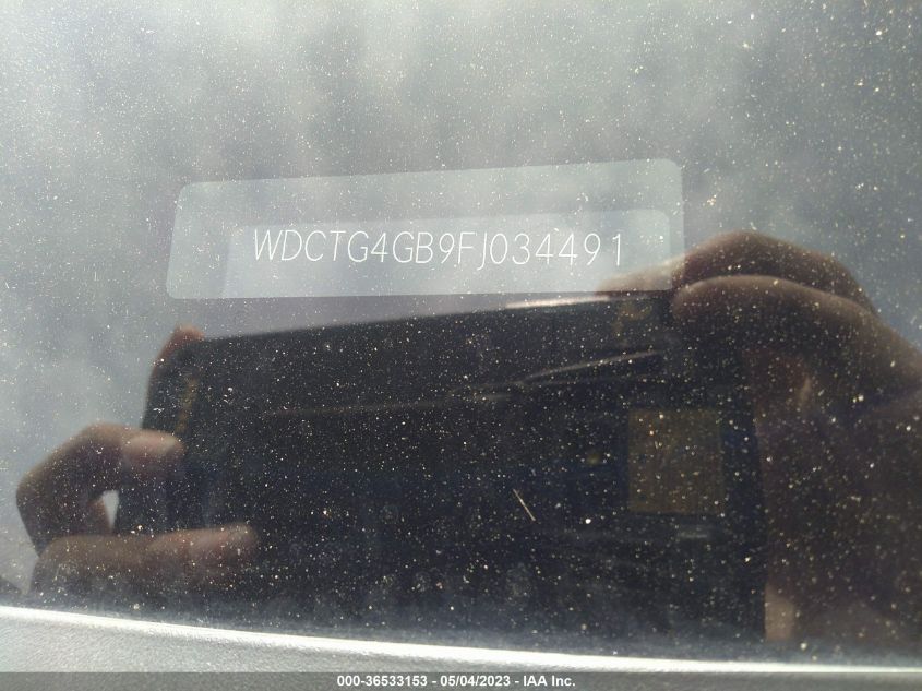 2015 MERCEDES-BENZ GLA-CLASS GLA 250 - WDCTG4GB9FJ034491