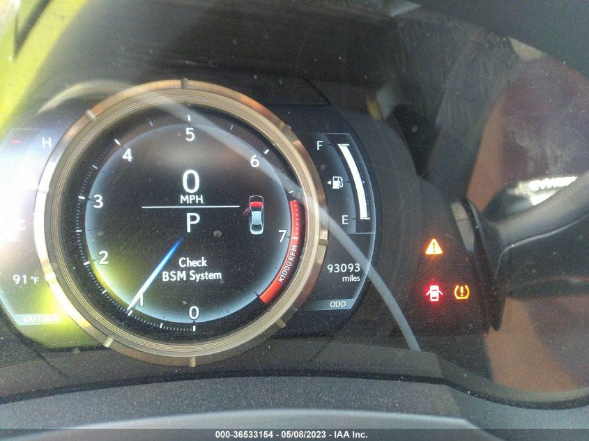 2014 LEXUS IS 250 - JTHBF1D21E5024292