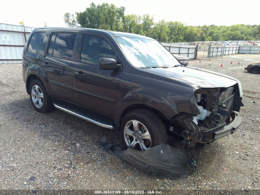2013 HONDA PILOT EX-L - 5FNYF3H59DB035081