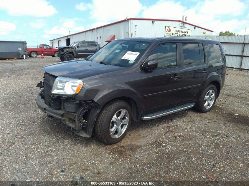 2013 HONDA PILOT EX-L - 5FNYF3H59DB035081