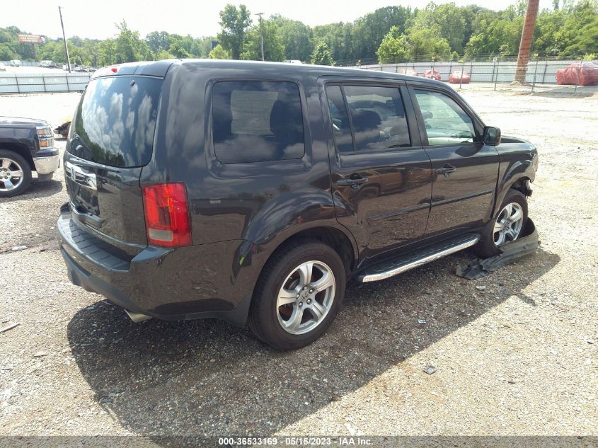 2013 HONDA PILOT EX-L - 5FNYF3H59DB035081