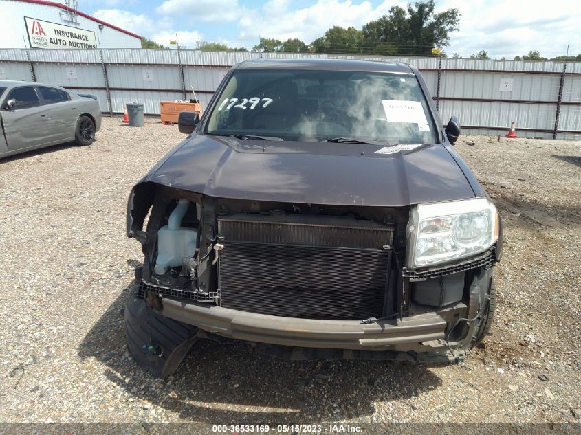 2013 HONDA PILOT EX-L - 5FNYF3H59DB035081