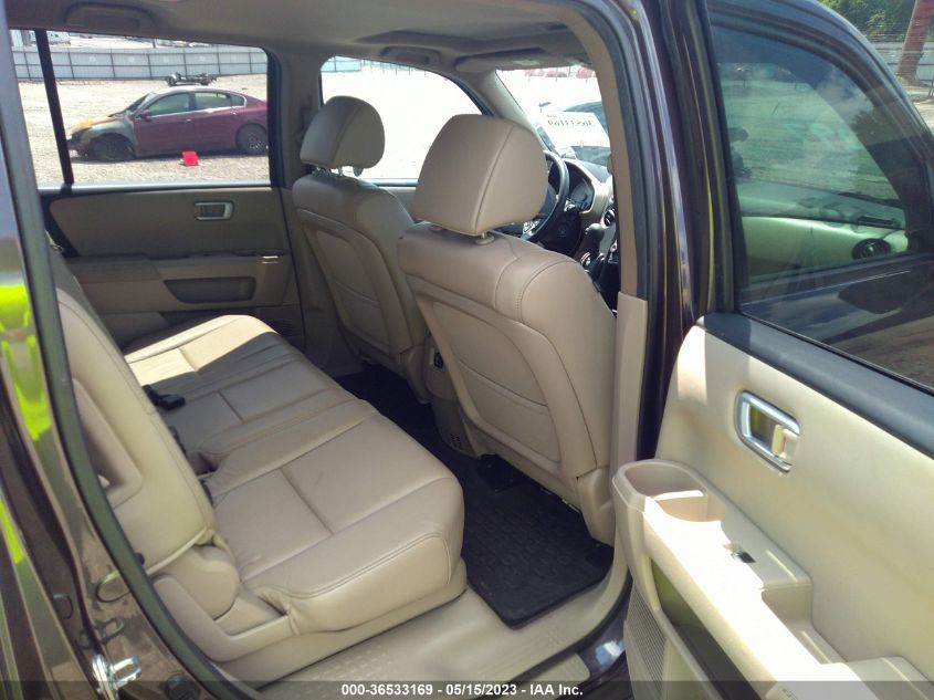 2013 HONDA PILOT EX-L - 5FNYF3H59DB035081
