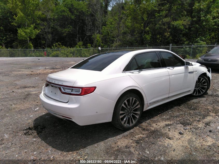 2017 LINCOLN CONTINENTAL RESERVE - 1LN6L9NP2H5627918