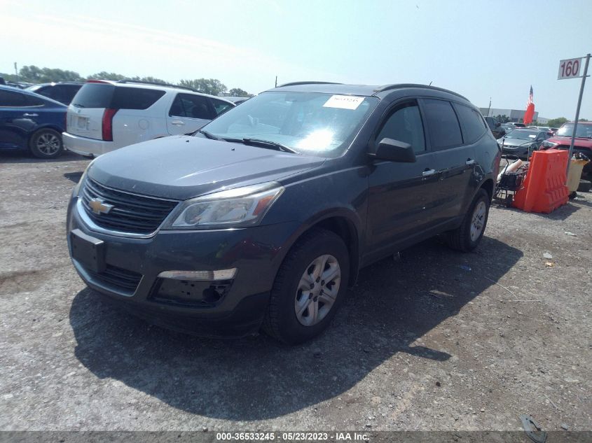 2014 CHEVROLET TRAVERSE LS - 1GNKRFED1EJ249137
