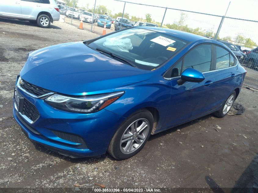 2018 CHEVROLET CRUZE LT - 1G1BE5SM6J7214323
