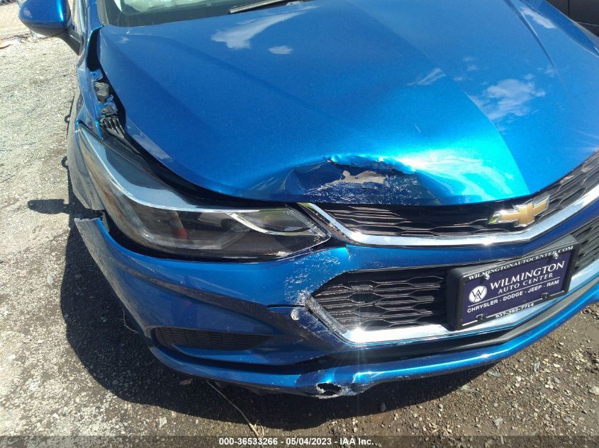 2018 CHEVROLET CRUZE LT - 1G1BE5SM6J7214323
