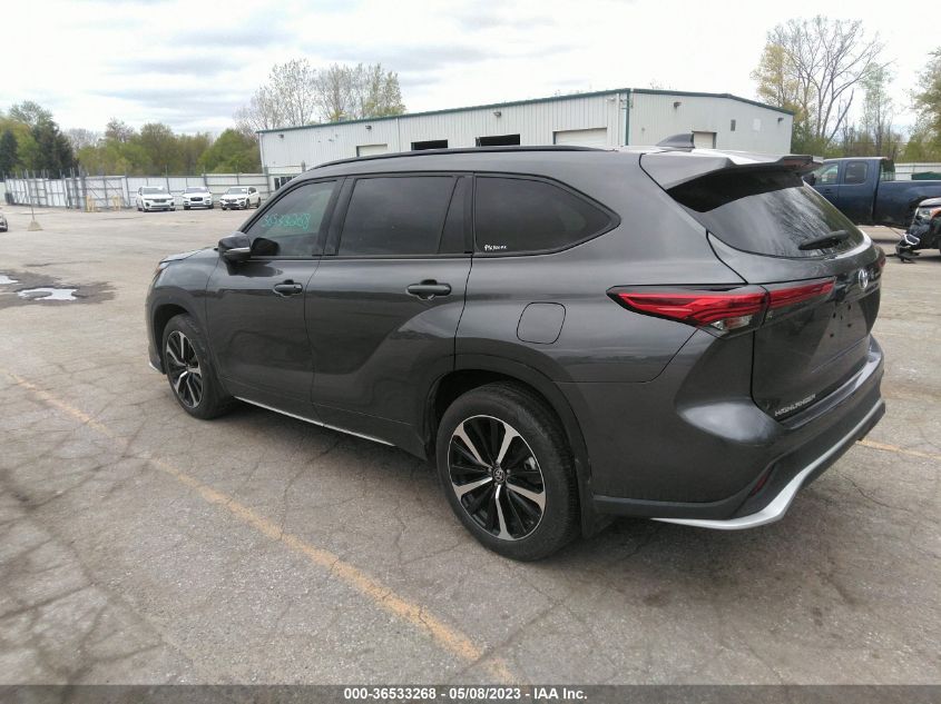 2021 TOYOTA HIGHLANDER XSE - 5TDLZRAH8MS089539