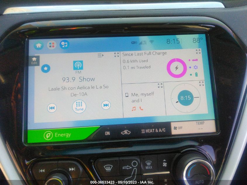 2017 CHEVROLET BOLT EV LT - 1G1FW6S07H4187257
