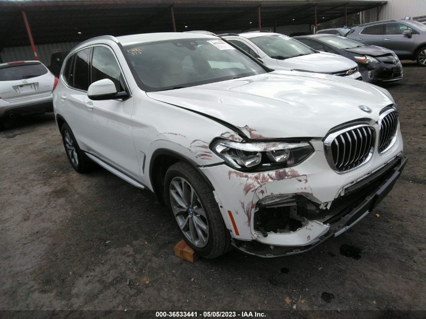 2019 BMW X3 XDRIVE30I - 5UXTR9C5XKLD94186