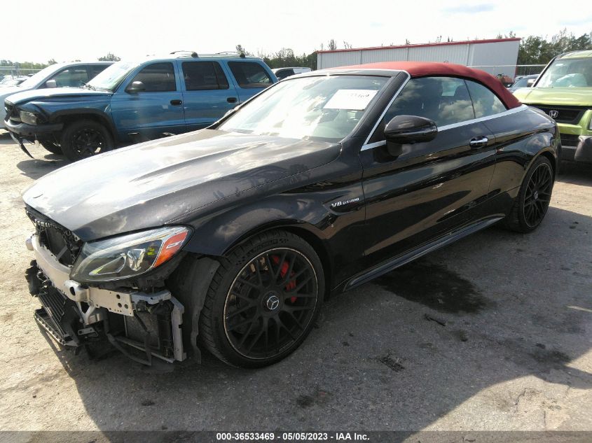 2017 MERCEDES-BENZ C-CLASS AMG C 63 S - WDDWK8HB0HF498420