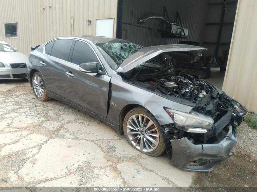 2018 INFINITI Q50 3.0T LUXE - JN1EV7AP1JM361200