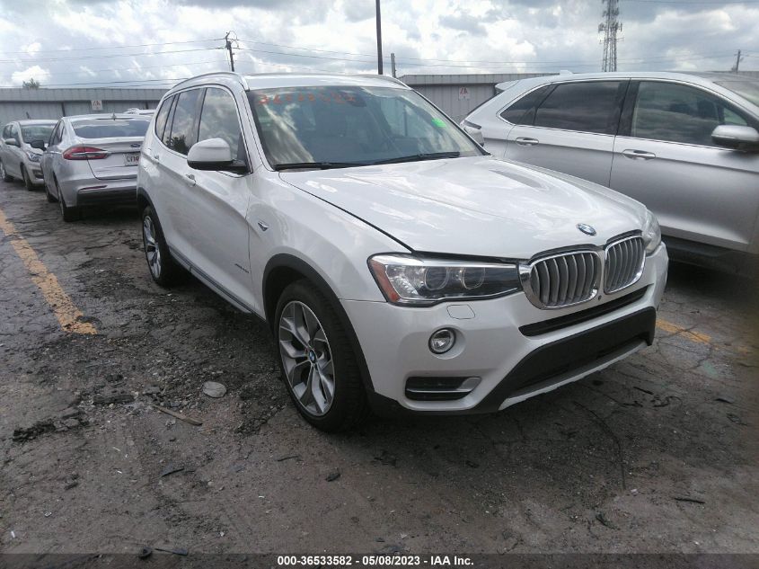 2016 BMW X3 XDRIVE28D - 5UXWY3C57G0N87706