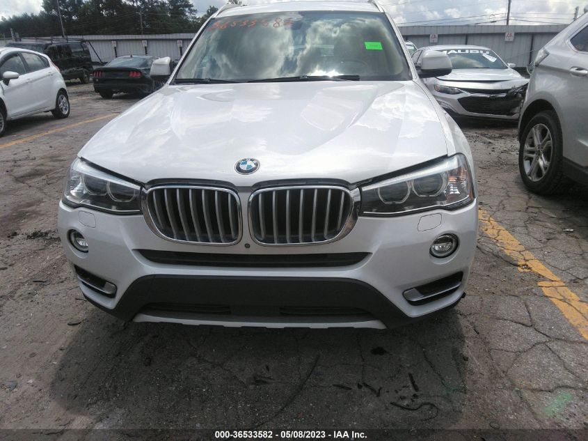 2016 BMW X3 XDRIVE28D - 5UXWY3C57G0N87706