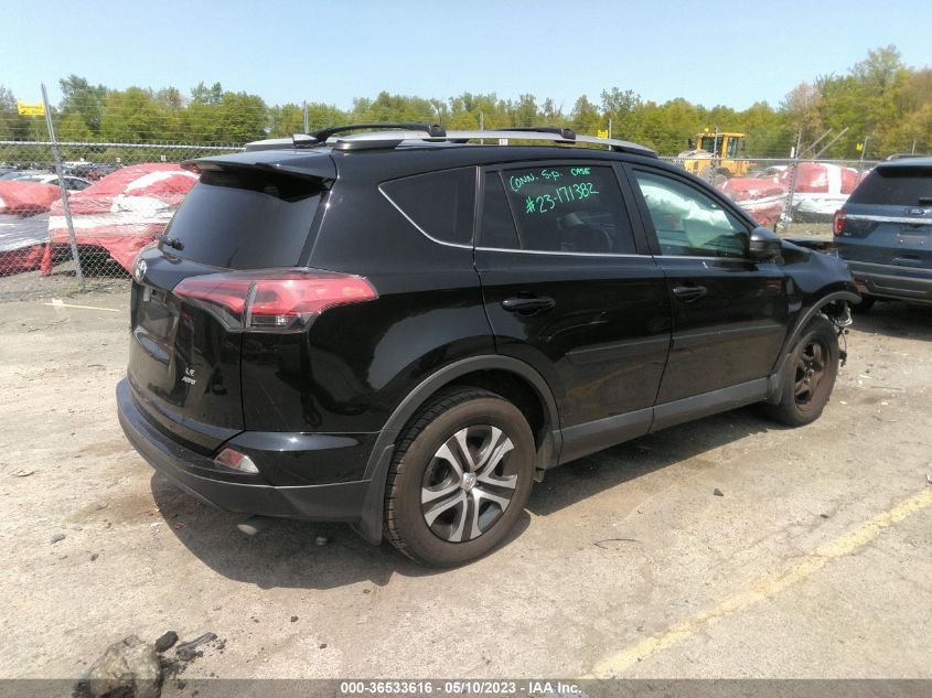2018 TOYOTA RAV4 LE - 2T3BFREV9JW757332