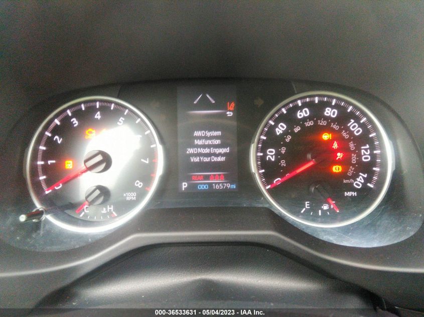 2022 TOYOTA RAV4 LE - 2T3F1RFV3NC275753