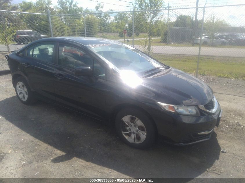 2014 HONDA CIVIC SEDAN LX - 19XFB2F58EE241810