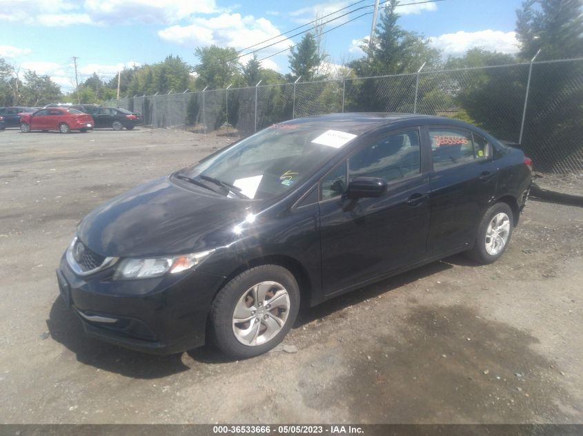 2014 HONDA CIVIC SEDAN LX - 19XFB2F58EE241810