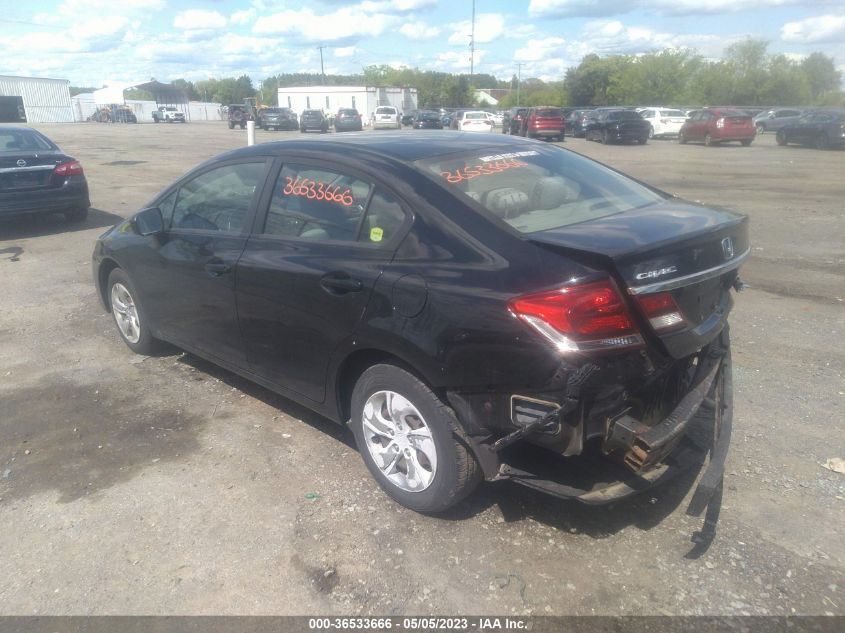 2014 HONDA CIVIC SEDAN LX - 19XFB2F58EE241810