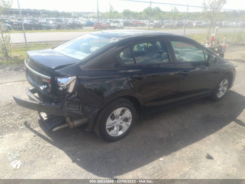 2014 HONDA CIVIC SEDAN LX - 19XFB2F58EE241810
