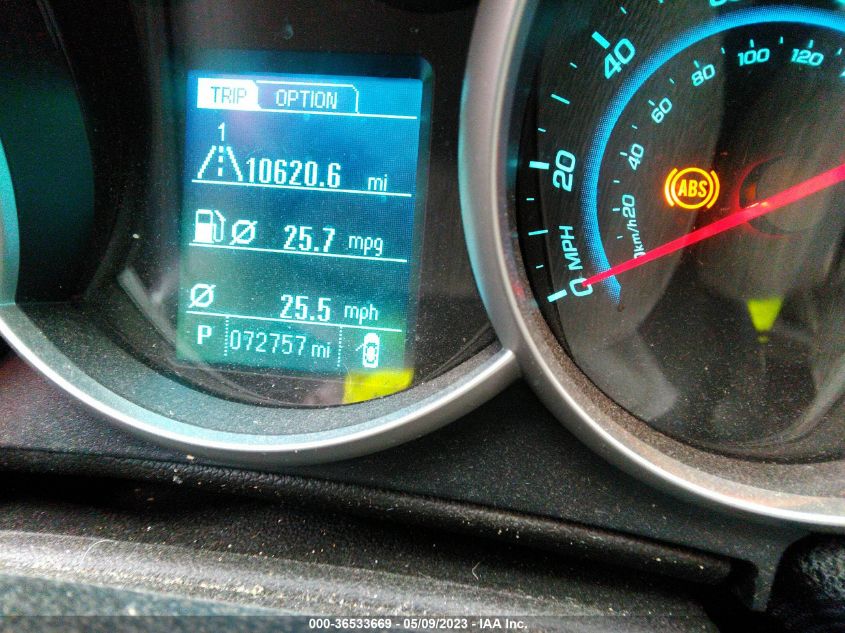 2013 CHEVROLET CRUZE 1LT - 1G1PC5SB1D7155101