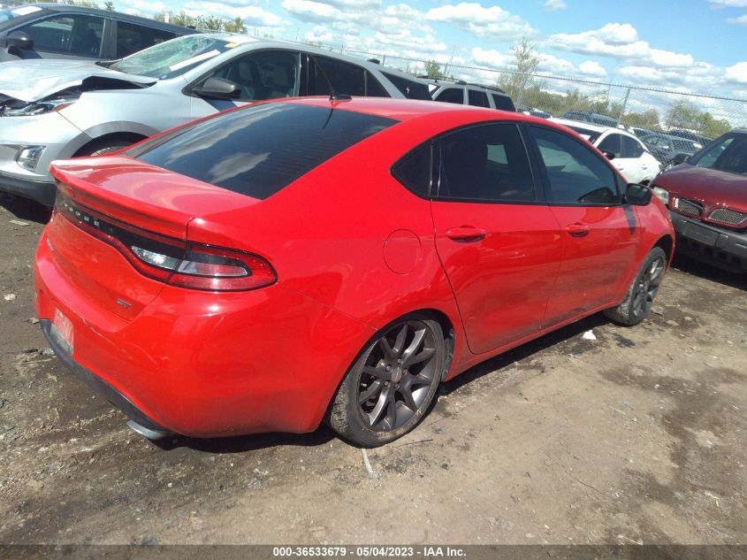 2016 DODGE DART GT SPORT - 1C3CDFGB2GD803265