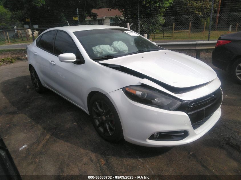 2015 DODGE DART SXT - 1C3CDFBB3FD410722