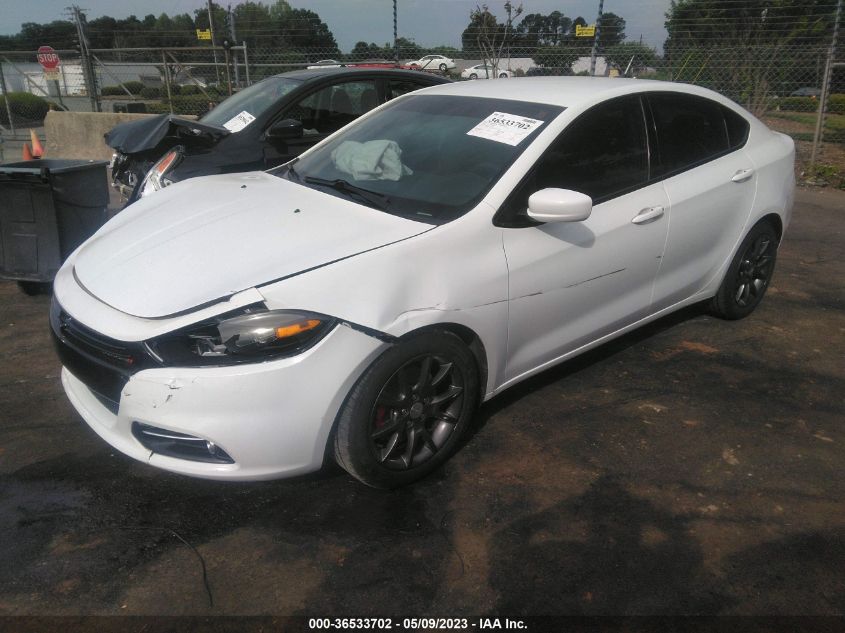 2015 DODGE DART SXT - 1C3CDFBB3FD410722