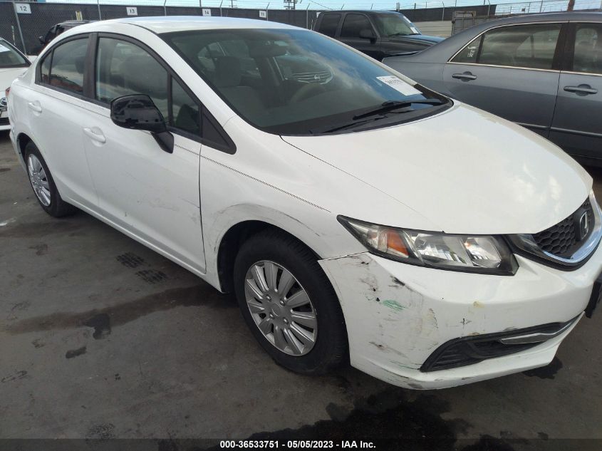 2013 HONDA CIVIC SDN LX - 19XFB2F52DE039107