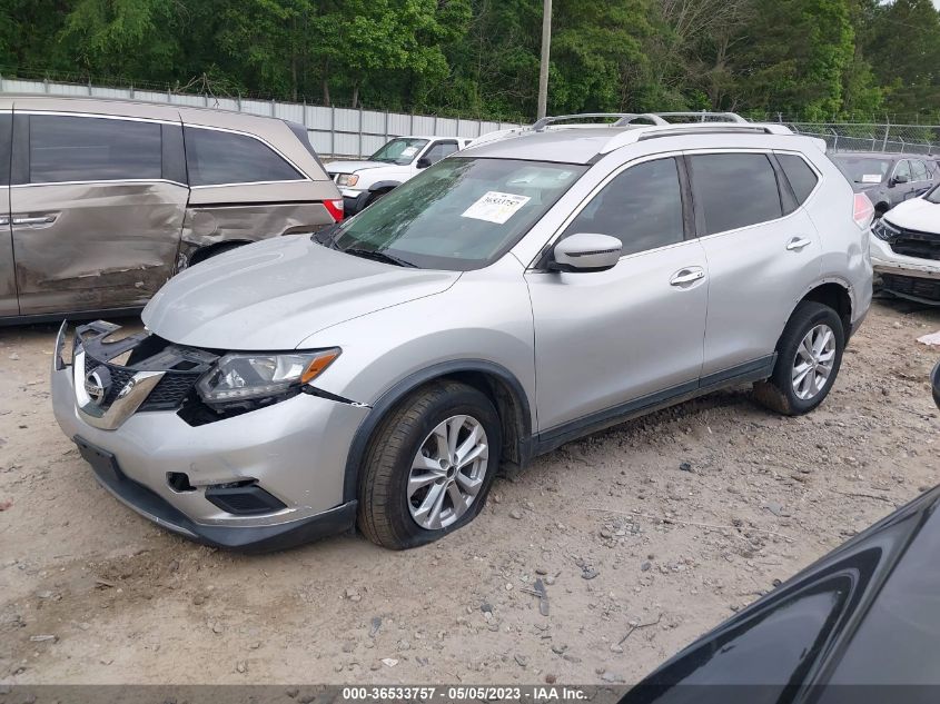 2016 NISSAN ROGUE SV - KNMAT2MVXGP724454