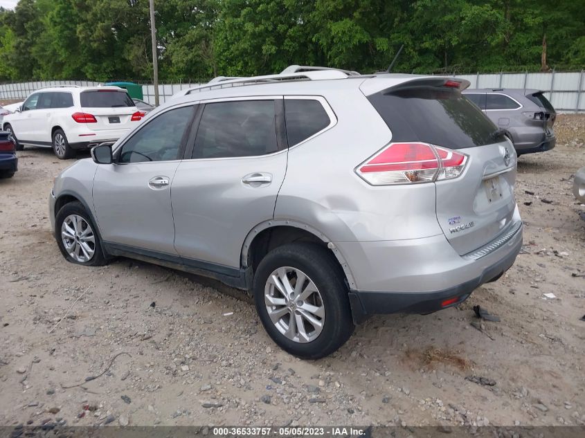 2016 NISSAN ROGUE SV - KNMAT2MVXGP724454