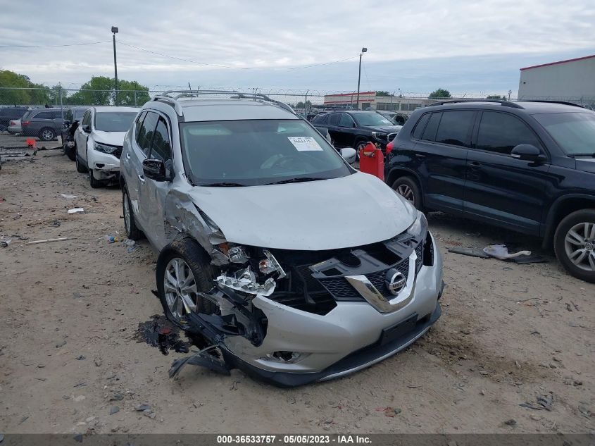 2016 NISSAN ROGUE SV - KNMAT2MVXGP724454
