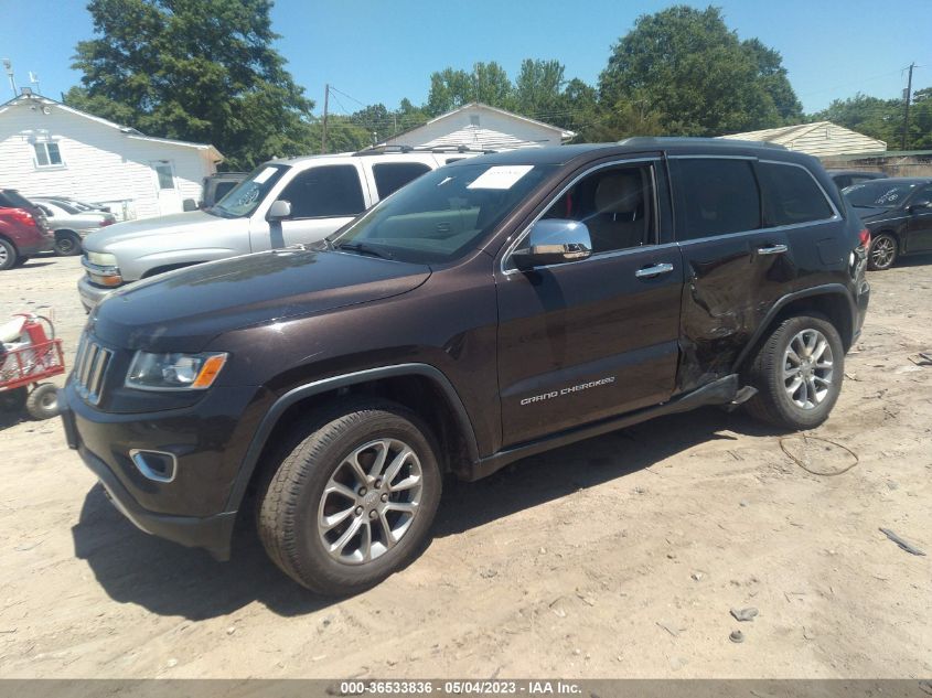 2016 JEEP GRAND CHEROKEE LIMITED - 1C4RJFBG1GC491480