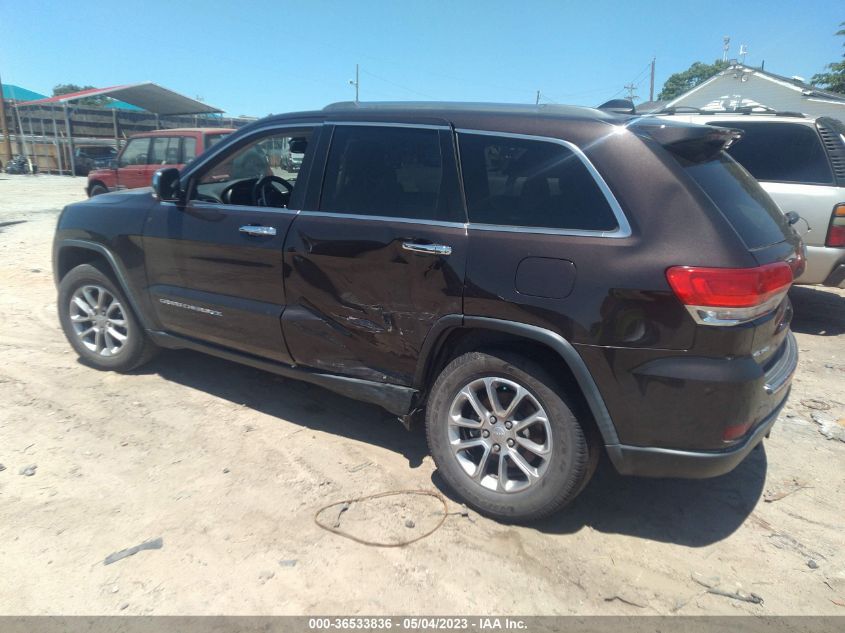 2016 JEEP GRAND CHEROKEE LIMITED - 1C4RJFBG1GC491480