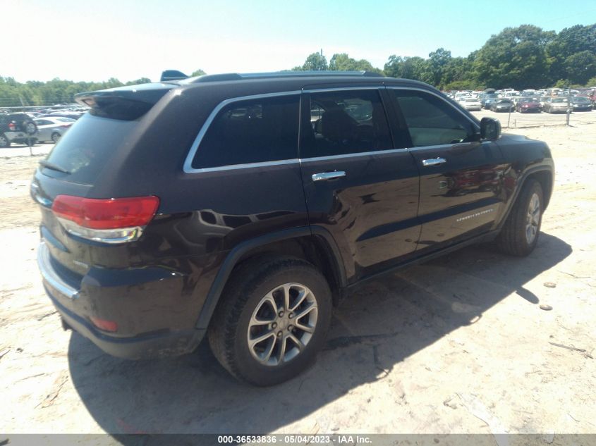 2016 JEEP GRAND CHEROKEE LIMITED - 1C4RJFBG1GC491480