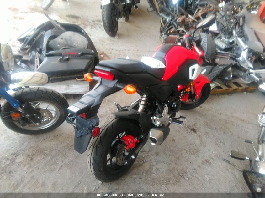 2020 HONDA GROM 125 - MLHJC7511L5208785