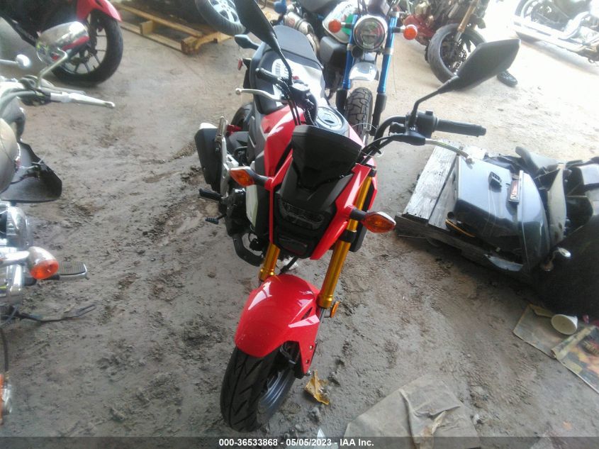 2020 HONDA GROM 125 - MLHJC7511L5208785