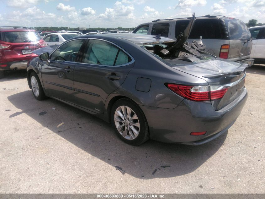 2013 LEXUS ES 300H HYBRID JTHBW1GG2D2008660